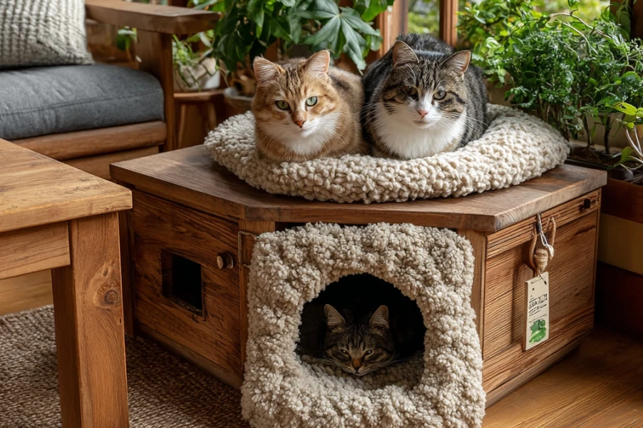 Foldable Cozy Pet Bed