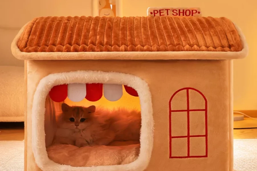 Soft Fleece Pet House