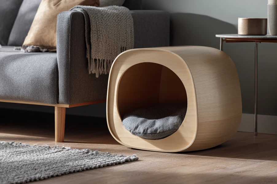 Compact Pet House Bed