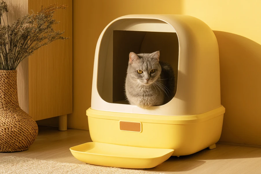 Durable Plastic Litter Box